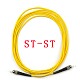 Factory Direct Sales St-St Single-Mode Single-Core Fiber Optic Patch Cord St to St Pigtail Network Patch Cord 3m 20 Pieces