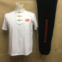 Tai Chi martial arts costume martial arts T-shirt Tai Chi T-shirt martial arts clothing cotton martial arts training costume Tai Chi martial arts pants