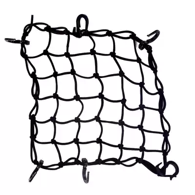 Bicycle locomotive rubber luggage net riding equipment safety helmet net thick elastic net bag bicycle net