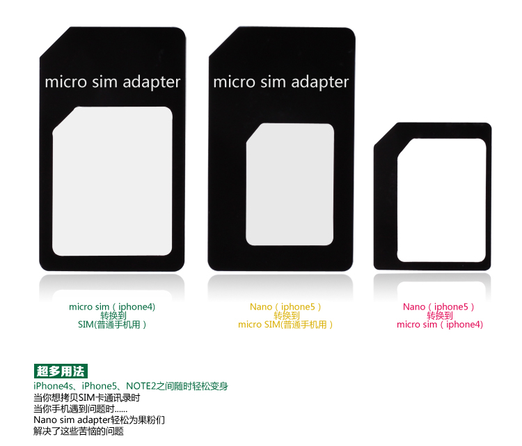 Adaptateur pour cartes SIM - Ref 310514 Image 6