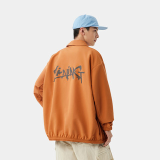 李宁正品运动时尚系列男女同款防泼水宽松运动夹克外套AJDV085