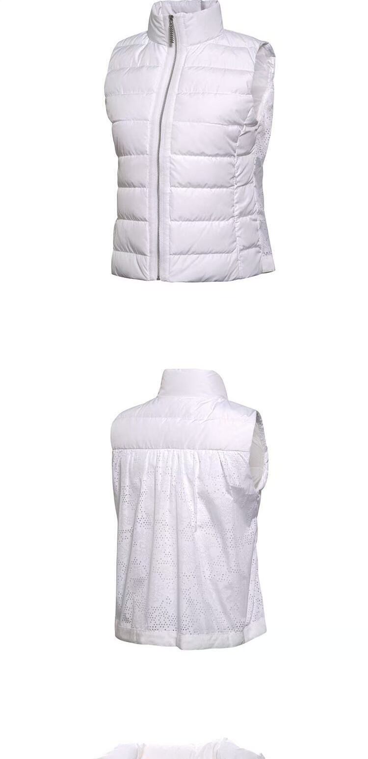 88 Li Ning Women Down Vest Winter Winter Không tay Áo khoác hàng đầu Thể thao Life Series GMRL006 áo tank top thể thao