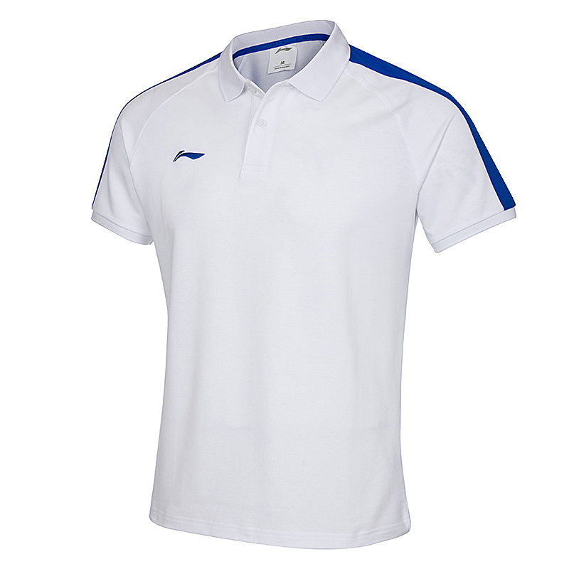 Áo thun nam tay ngắn thể thao Li Ning sê-ri thể thao thoáng khí thoải mái thoải mái áo sơ mi POLO mùa hè APLK371 - Áo polo thể thao ao thun polo nam