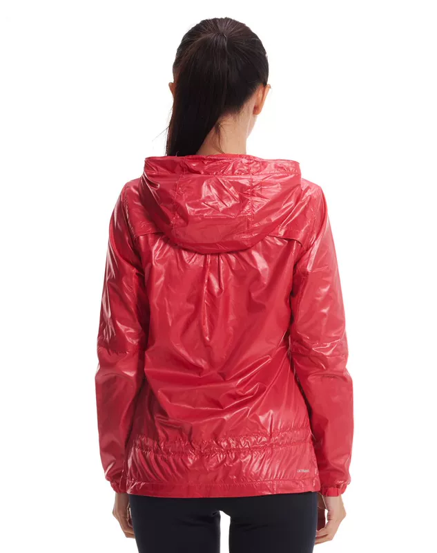 Li Ning áo gió phụ nữ áo khoác đào tạo loạt dài tay windproof áo khoác mũ áo khoác của phụ nữ thể thao AFDK022 áo the north face