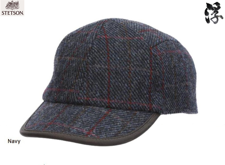 American imports Stetson Stetson Harris Rough Talese Blue Baseball Cap Code in spot