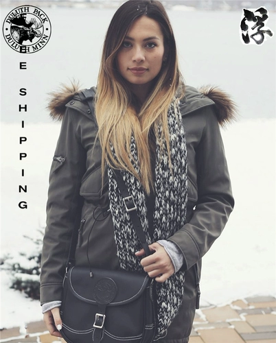 Американский Duluth Pack Dulus Классический кожаный кошелек классический кожаный пакет