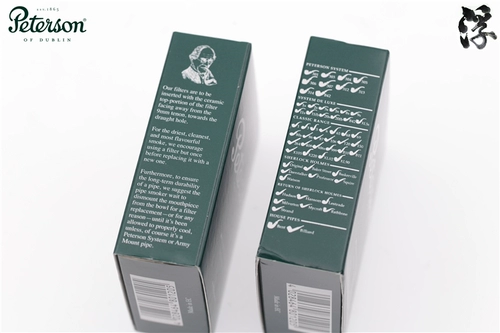 Ирландский импорт Петерсон Петерсон GM 9 мм активированная углеродная керамическая сигаретная сигарета сигарета Candida Filter 40