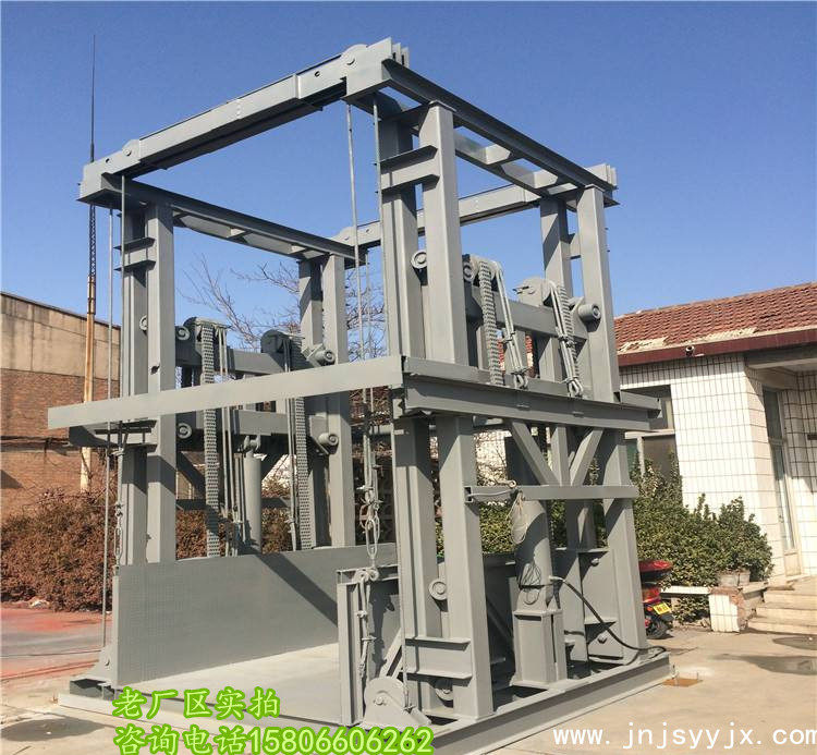 Customized rail type hydraulic lift freight elevator large tonnage loading and unloading freight elevator simple lift electric 10 tons