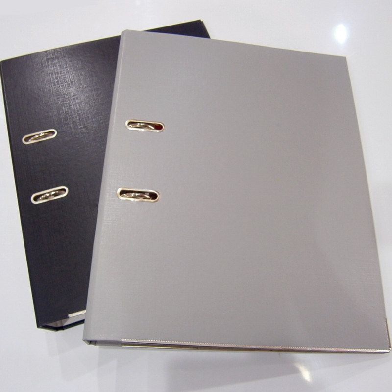 Lishikuai two-inch thickened cardboard fast fishing clip FC Holland clip punching binder file folder 5cm black gray