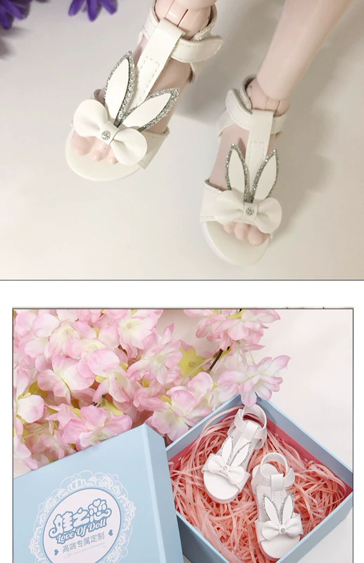 BJDSD60 cm 3 điểm phụ kiện cho bé Búp bê Katie yêu giày thể thao đế bằng giày cao gót thoáng mát mua búp bê và phụ kiện