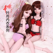 60cm Katie bjd búp bê ba điểm cho bikini ngọn đồ lót mặc lên phụ kiện thời trang quần áo