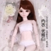 60cm Katie bjd búp bê ba điểm cho bikini ngọn đồ lót mặc lên phụ kiện thời trang quần áo