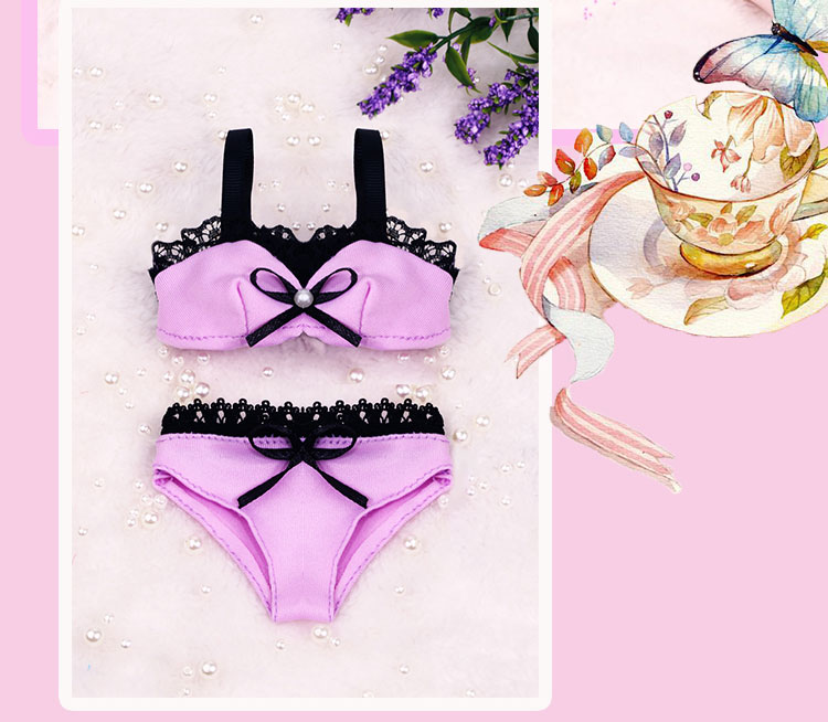 60cm Katie bjd búp bê ba điểm cho bikini ngọn đồ lót mặc lên phụ kiện thời trang quần áo thế giới đồ chơi
