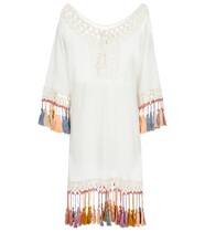  2021 ANNA KOSTUROVA Flow Su Bo Cotton Lady Mini One-piece Dress