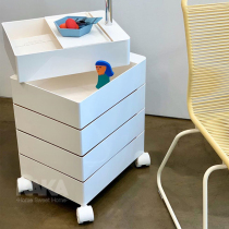 Bed Head Cabinet Removable Net Red Ins Locker Swivel Nordic Living Room Sofa Side Cabinet Cosmetic containing cabinet