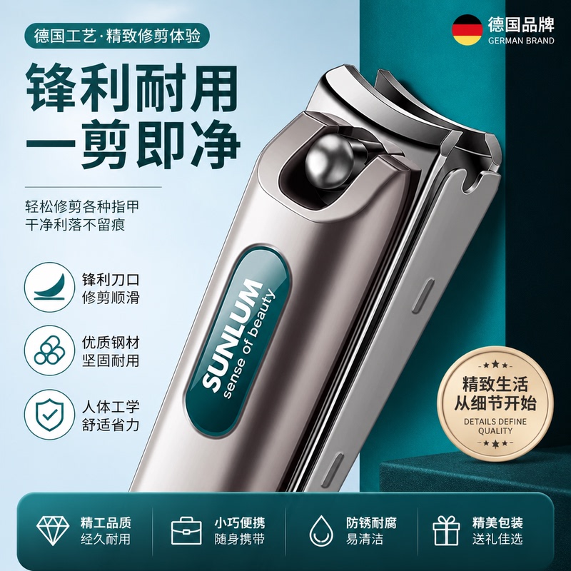 German Jackwuucks Nail Clippers Single Finger Cutter Nail Clipper Set for Home Use Original Special Edition German Jackwuucks Nail Clippers Single Finger Cutter Nail Clipper Set for Home Use Original Special Edition