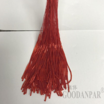 Latin dance accessories bead tube tassel tube bead strip dance accessories red sequin tassel Red