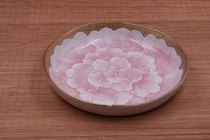 Japanese Cuisine Tableware Phnom Phnom Phnom Pine Bowl Salad Plate Japanese Creative Underglaze Color Disc Deep Plate Sashimi Plate Multi-purpose Plate