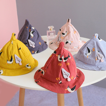 South Korea Spring children cotton hat Boy Princess little girl basin hat tide baby fisherman hat spring and summer 1-2 years old 3