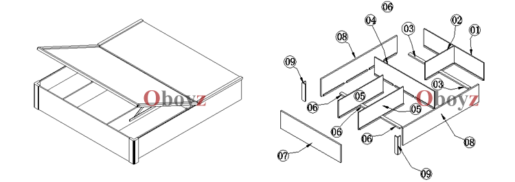 Hiện đại bảng điều khiển đồ nội thất giường tán giường khuyến mãi 1,2 m giường đơn cứng giường Trung Quốc 1,8 m giường đôi