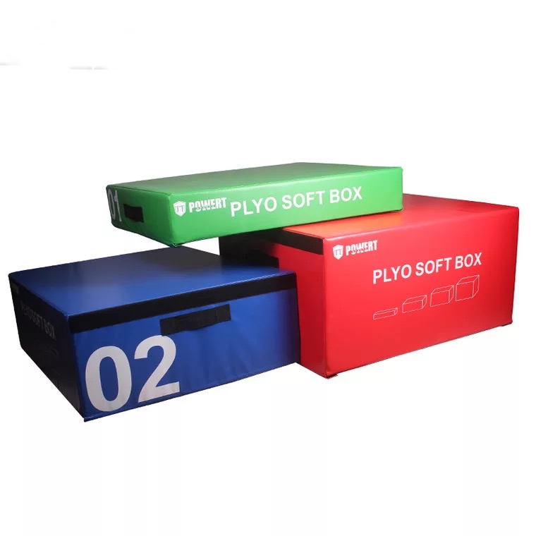Cấp 4 nhảy mềm hộp nhanh nhẹn nảy nổ đào tạo kết hợp thể dục dụng cụ phòng tập thể dục thiết bị phòng tập cá nhân - Thiết bị thể thao điền kinh xà đơn cho bé