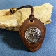 Коричневая сумка-кошелек-щит