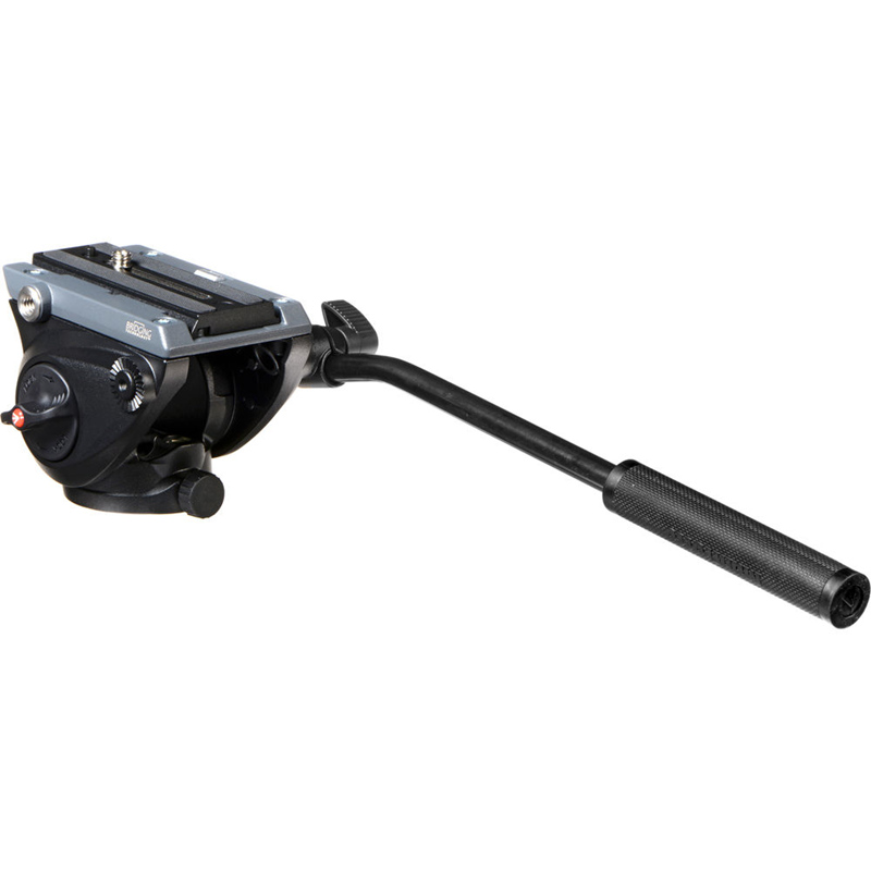 Manfrotto MVH500AH đầu SLR camera chụp ảnh để bắn chim thủy lực trượt cưới 500AH - Phụ kiện máy ảnh DSLR / đơn kính cường lực ipad