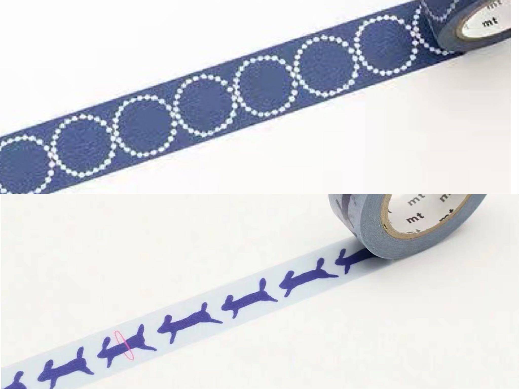 (Grapefruit-half-meter split) mt All Kawasawa Ming joint series Run Run Run Run Rabbit Blue Hand Drum