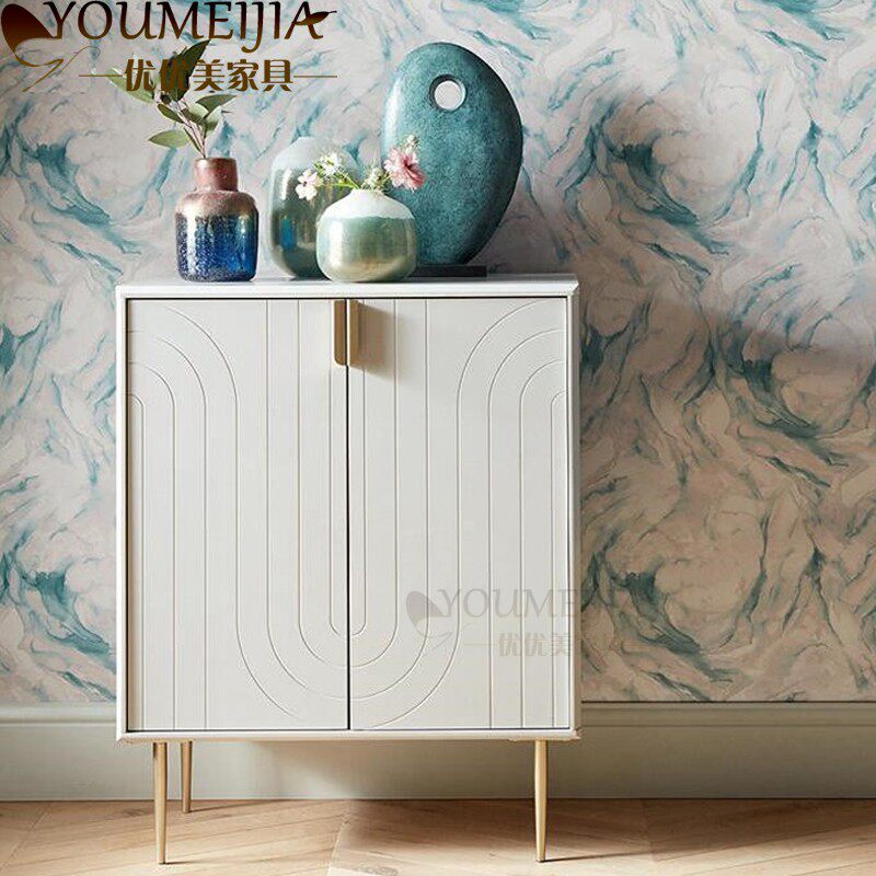 Custom Nordic Creative Dining Cabinet Net Red High Cabinet Simple Modern Entrance Cabinet Tea Cabinet Minimalist Light Luxury Shoe Cabinet