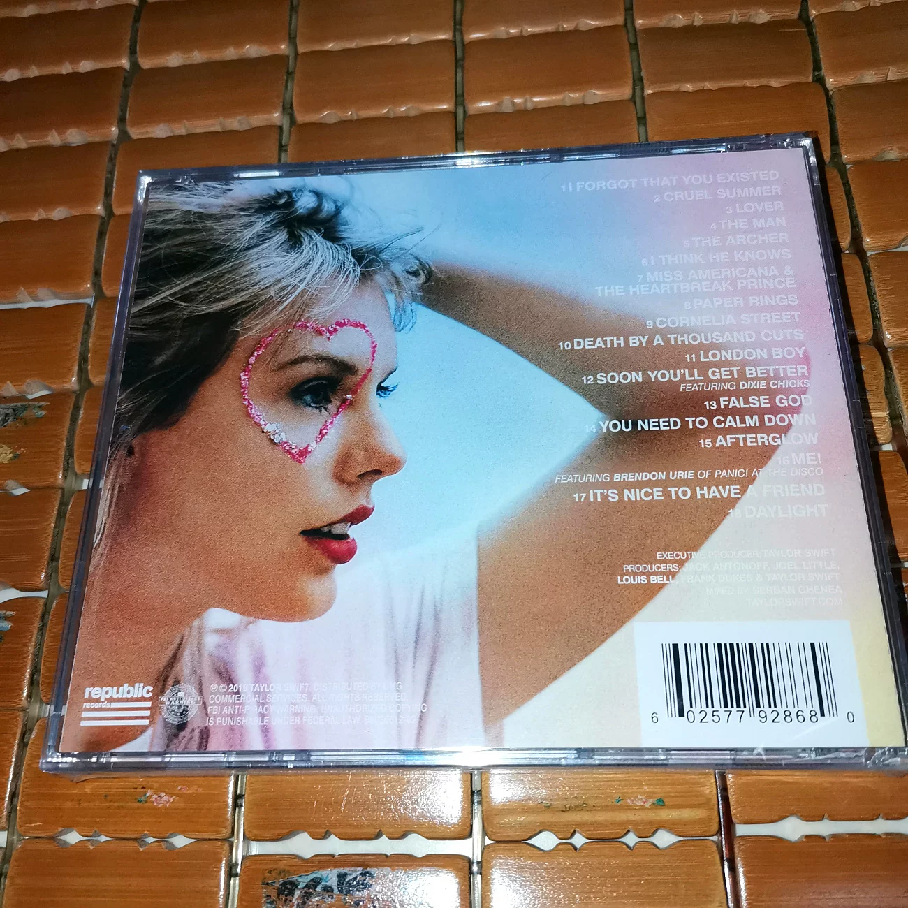 CD Taylor Swift Lover