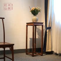 Mahogany Mountain House iron pear wood fragrant style antique flower few Tokyo Wood living room solid wood new Chinese flower stand Classical