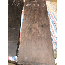Mahogany Mountain House factory direct sale iron wood board Tokyo Wood single plate iron pear wood tea table furniture panel