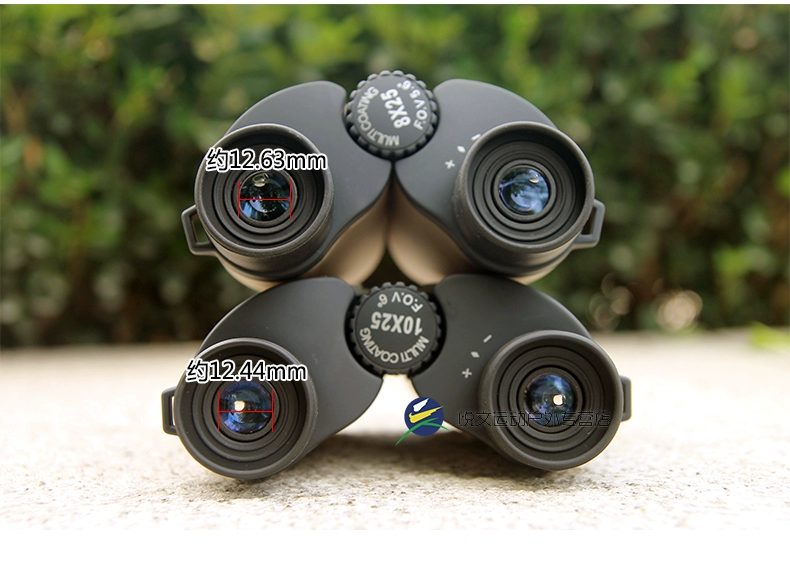 Mèo Ba Tư Ba Tư thêu con hổ ống kính 8x25 ống nhòm HD ổn định thời trang - Kính viễn vọng / Kính / Kính ngoài trời