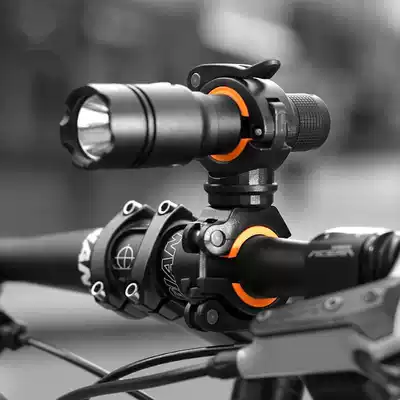 Bicycle lamp holder mountain bike lamp clip headlight holder flashlight clamp fixing bracket car clip riding equipment accessories