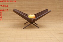 Big Red acid branch (Dalbergia) fruit plate foldable fruit plate fruit basket