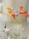 Loushujia Artificial Flowers, Fake Flower Ornaments, Living Room Table Flowers, High-End Light Luxury Decoration, Simulated Bouquets, Floral Art