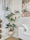 Top Ten Achievements of Lou Xia's Family: Simulated Green Plants for Indoor Living Room Floor Decoration, High-End Light Luxury Artificial Plant Trees