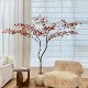 Loushujia Large-Scale Artificial Green Plant Red Maple Indoor Landscaping Living Room Decoration High-End Light Luxury Fake Plant