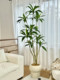Loushujia Artificial Green Plant Potted Plant for Indoor Living Room, High-End Light Luxury Floor-Standing Artificial Plant Decoration Next to the Sofa
