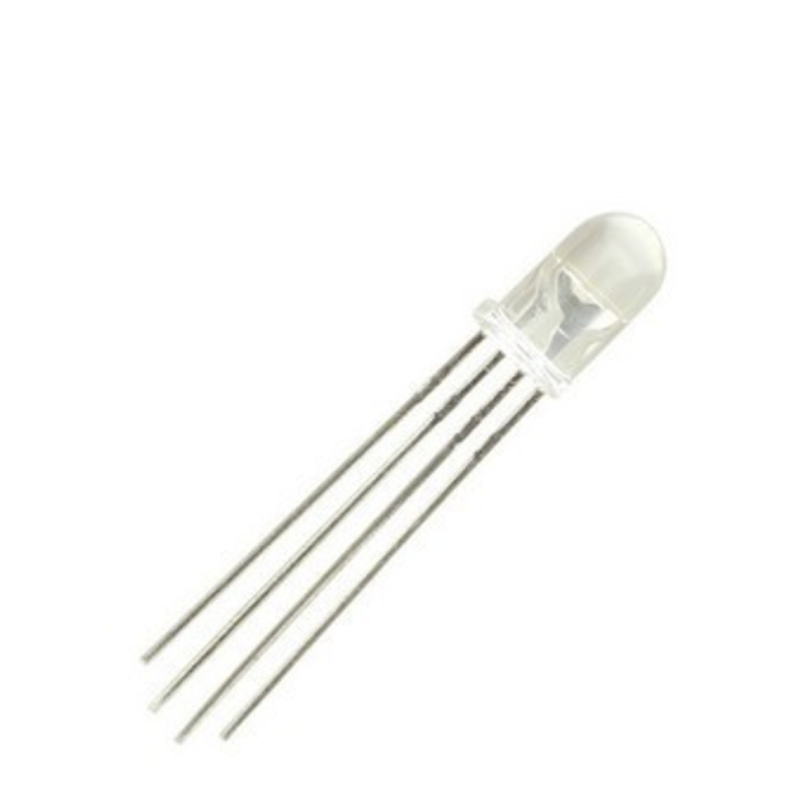 Luminating tube 5mm Diode LED RGB Red Green Blue Tricolor Total - shade Direct Plug