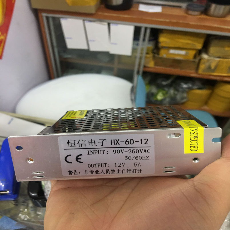 Switching power supply 5A 12V monitoring power transformer distribution centralized power supply single-way