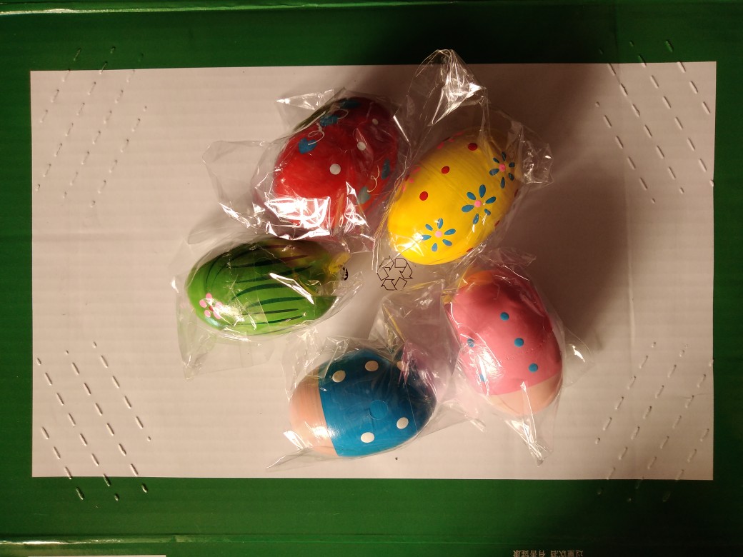 Full RMB10  Olve musical instrument Wooden Sandstone Egg Colored Sand Egg 1