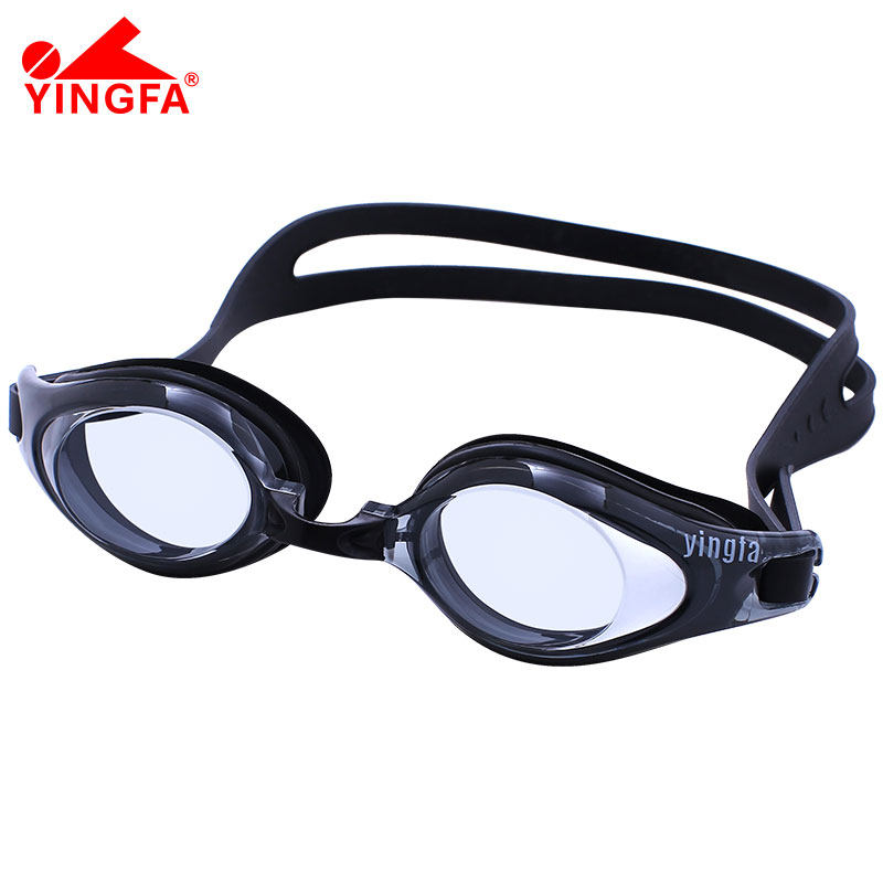 English Hair Swimming Goggles Men and women Adult students Swimming glasses HD Anti-fog waterproof large frame swimming goggles Y2900AF