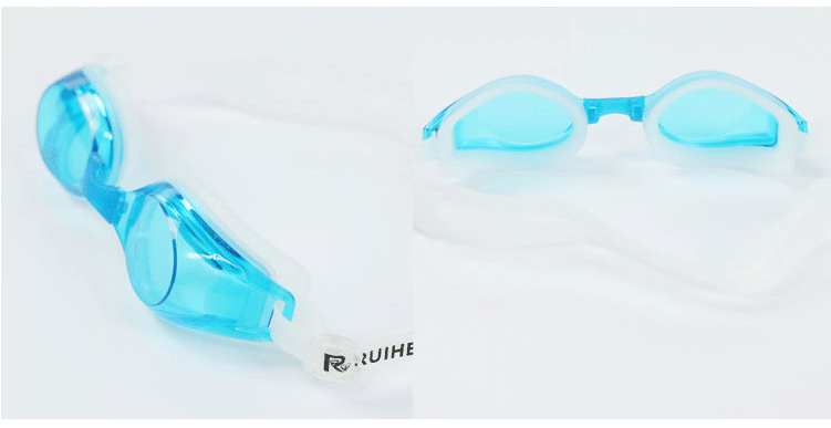 Kính râm và kính bơi Kính bơi chống nước và chống sương mù Gương nước silicon Hộp gương Gương bể bơi spa kính bơi có độ cận