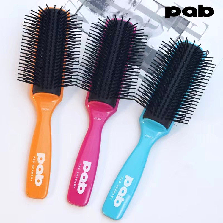 Japanese original peek-a-boo nine-row comb board comb shape comb pruning father Kawajima special comb