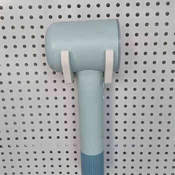 Round hole hole board accessories hair dryer bracket hair dryer storage rack 16 25 hole spacing