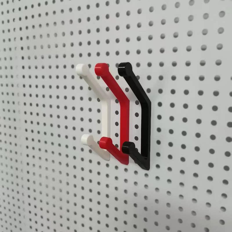 Round hole hole plate accessories storage clothes and hat hooks tie bag rack 16 25 26 30 hole distance