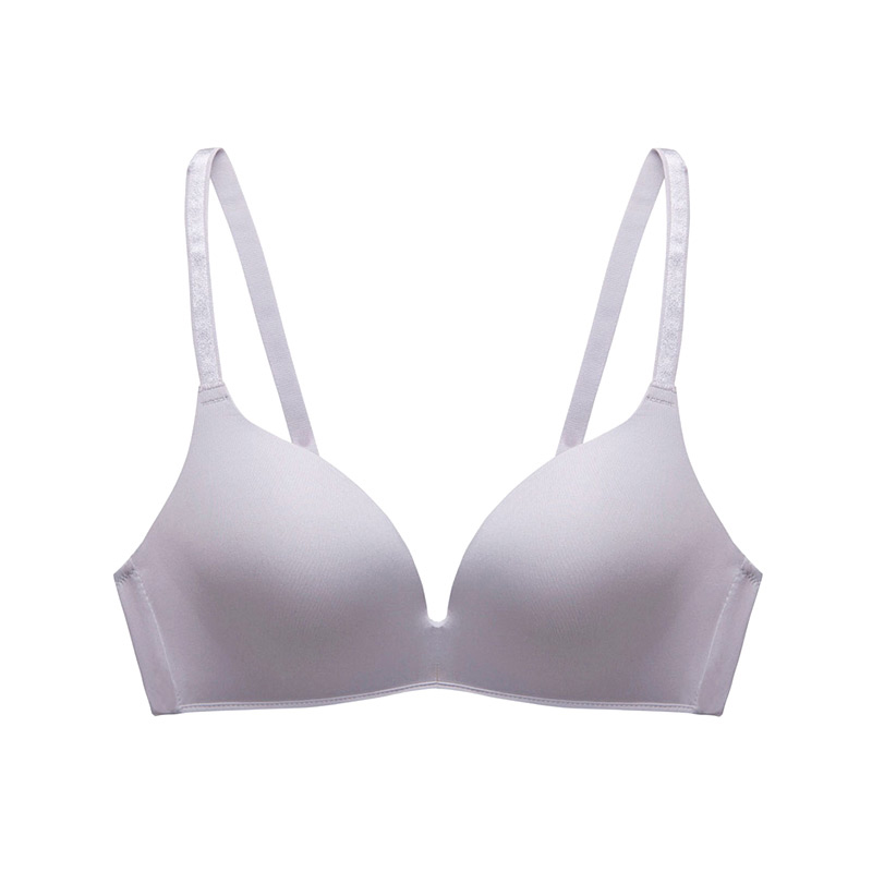 Light Greyma'am Underwear Wireless  Bras Japan sexy Smooth surface No trace Gather together comfortable Frivolity paragraph Athletic Underwear