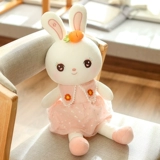 Плюшевый кролик, игрушка, кроватка, подушка для сна, тряпичная кукла, белый кролик, подарок на день рождения