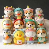 Плюшевая маленькая тряпичная кукла, игрушка, игровой автомат, заколка для волос